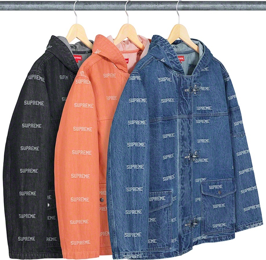 Logo Denim Turnout Jacket